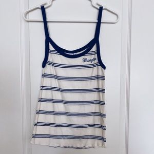 Wrangler Striped Tank Top